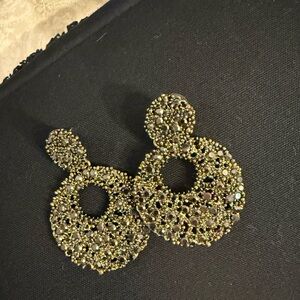 Elegant Gold Statement Earrings